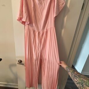 Elegant Pink Jumpsuit